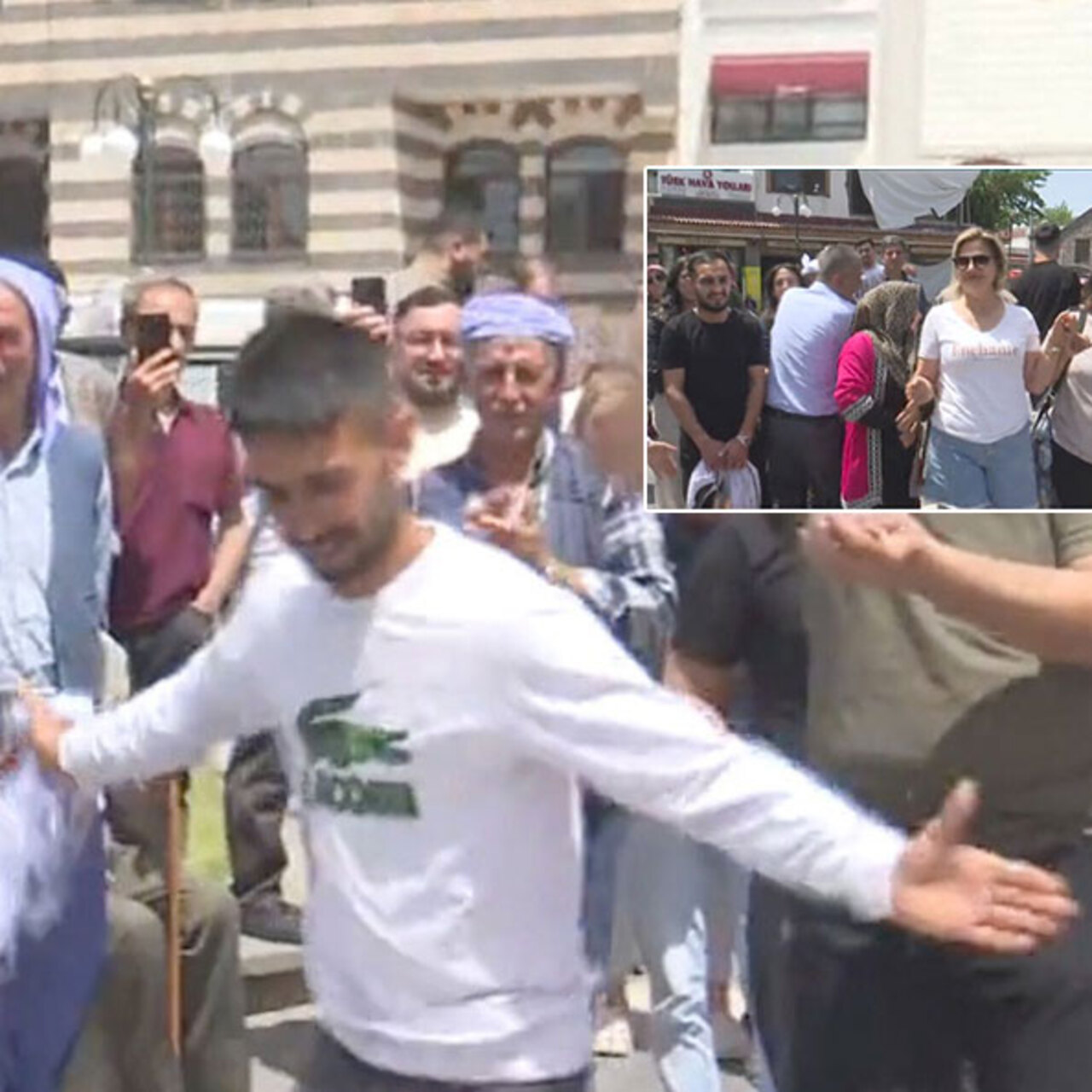 Kadınıyla erkeğiyle surlar şehrinde ‘Fesih halayı’