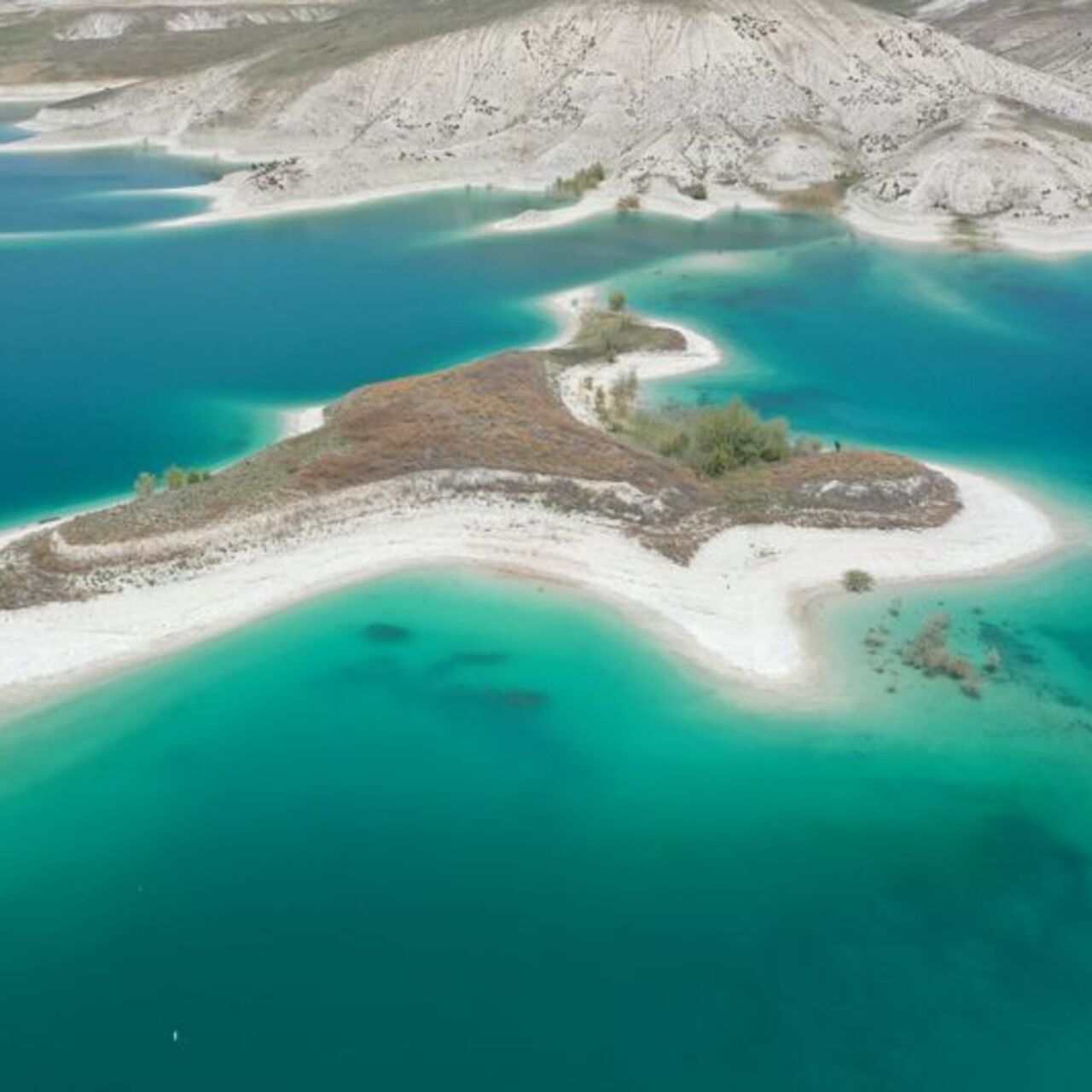 Adıyaman’ın martılara özel adası