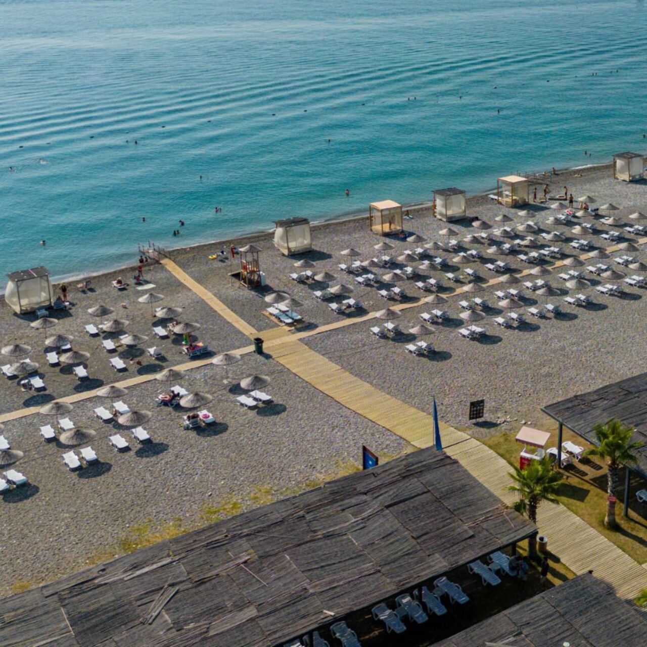 Bodrum’un gözde tatil beldesinde yeni halk plajı