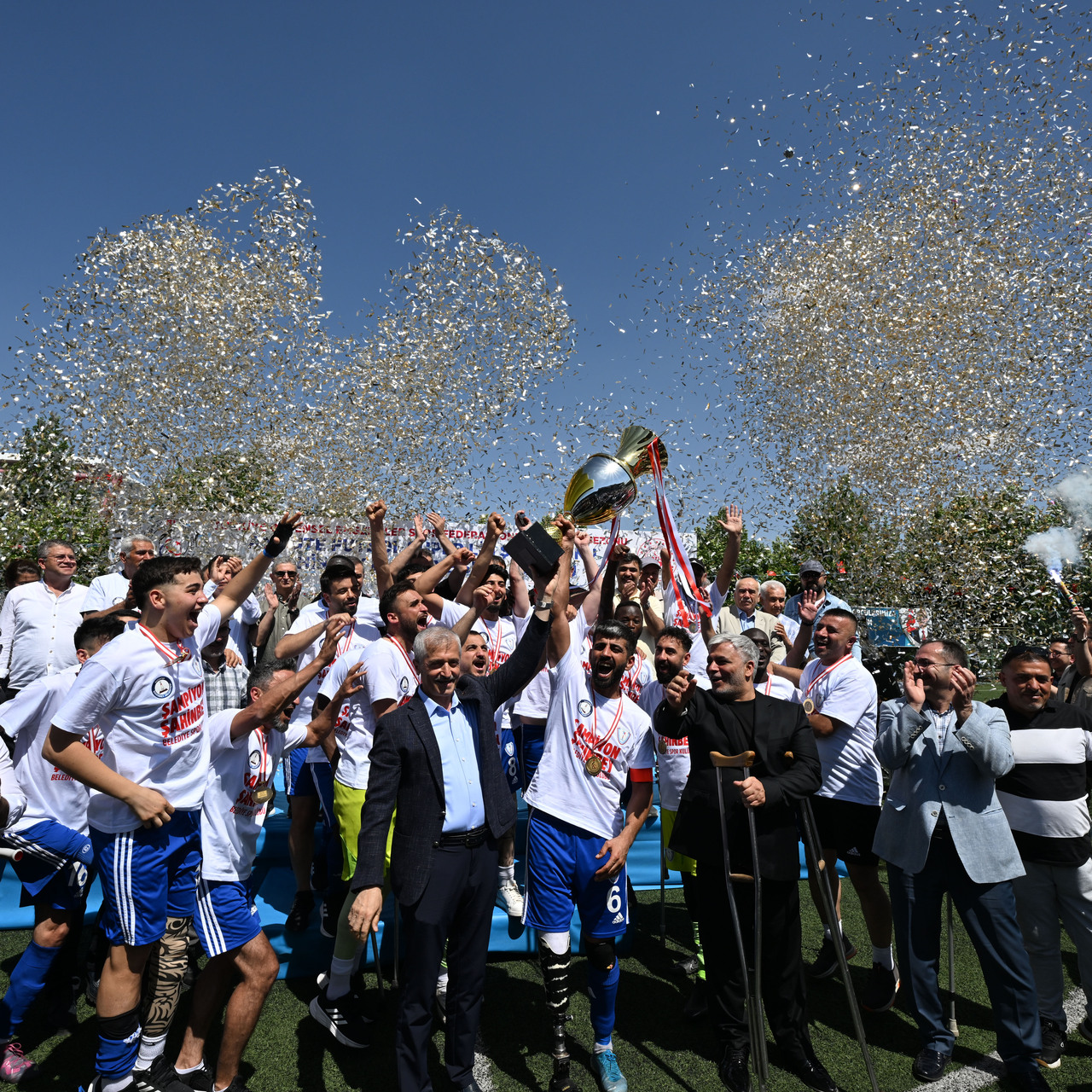 Ampute Futbol Süper Ligi’nde şampiyon Şahinbey!