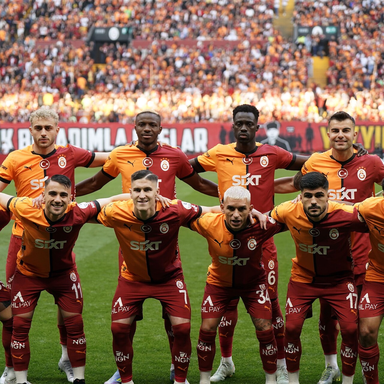 Galatasaray’da tek değişiklik!