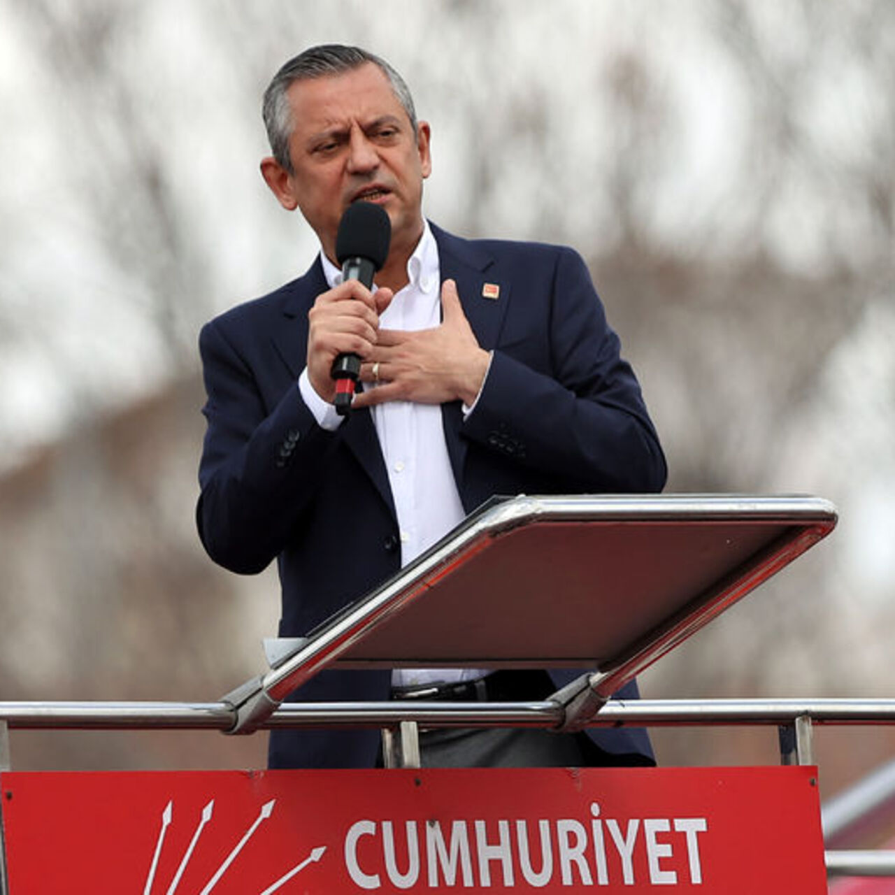 CHP lideri Özel Van’da konuşuyor