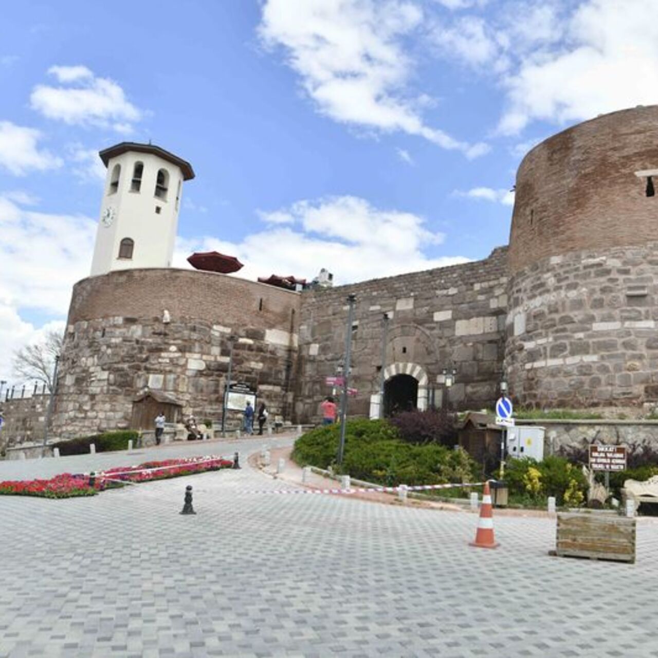 Ankara Kalesi’ndeki çalışmalar tamamlandı