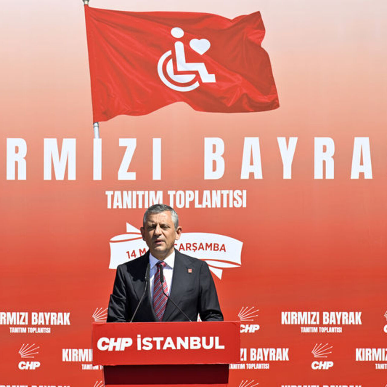CHP’den engelliler için ‘Kırmızı Bayrak’ projesi