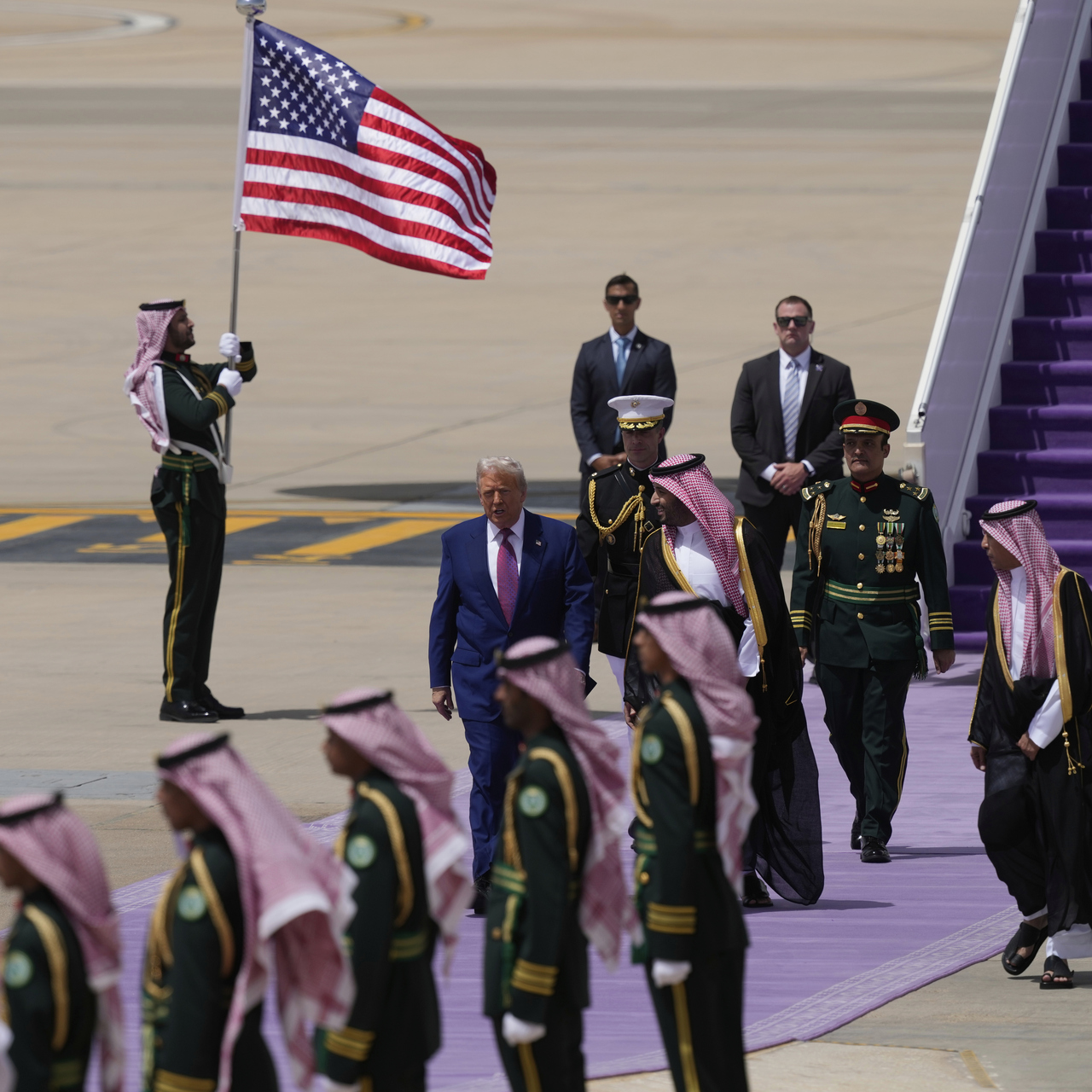 ABD Başkanı Trump Suudi Arabistan’da