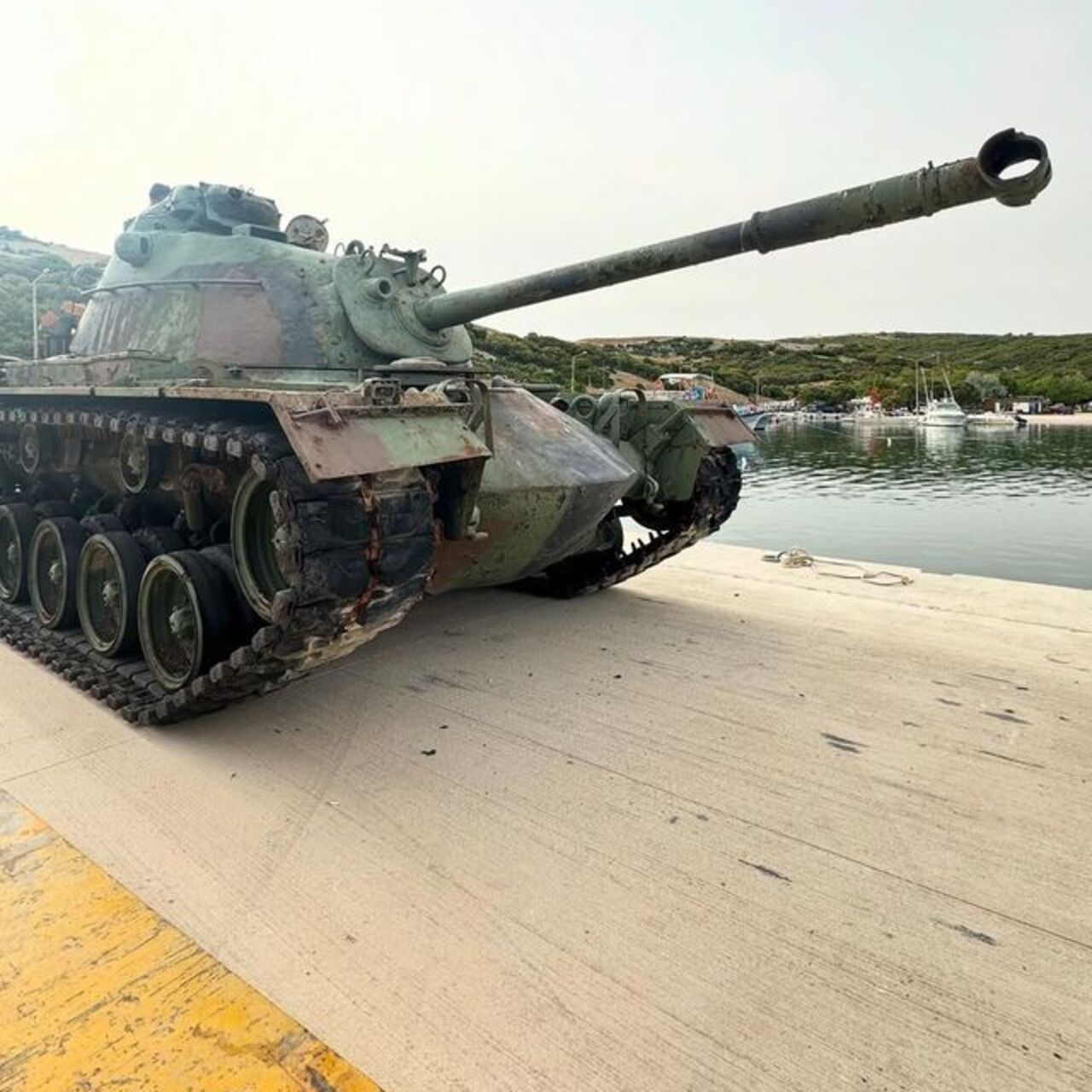 Saros’a tank batırılacak
