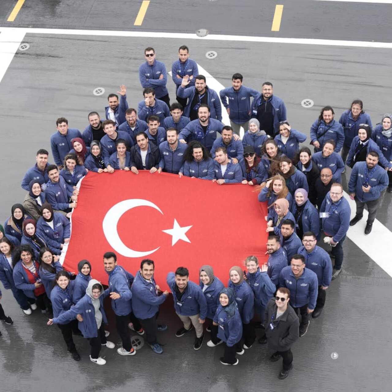 Gençler, TCG Anadolu ile Samsun’a yolculuk yapıyor