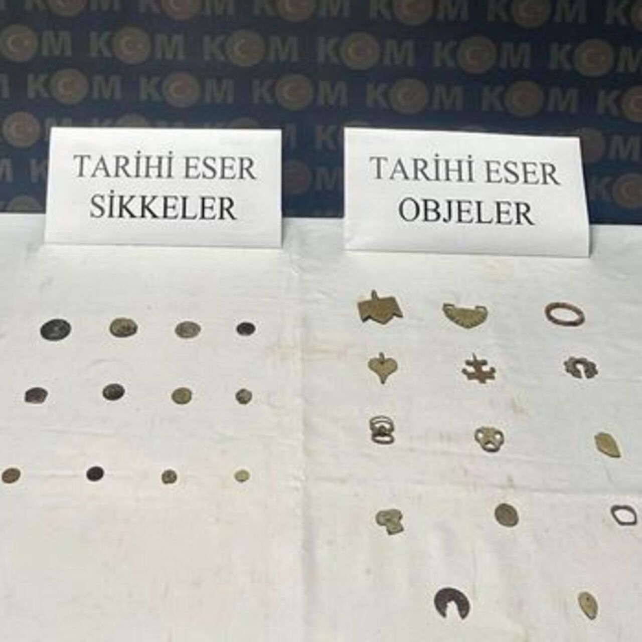 Karabük’te 12 sikke ele geçirildi