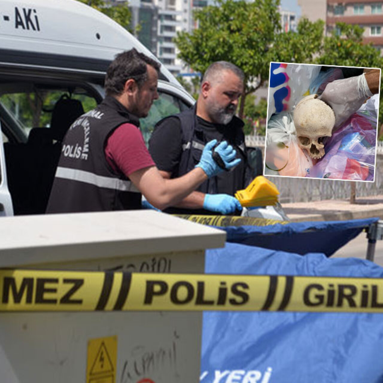 Adana’da kan donduran olay! Çöpten çıktı… Çocuğa ait kafatası!