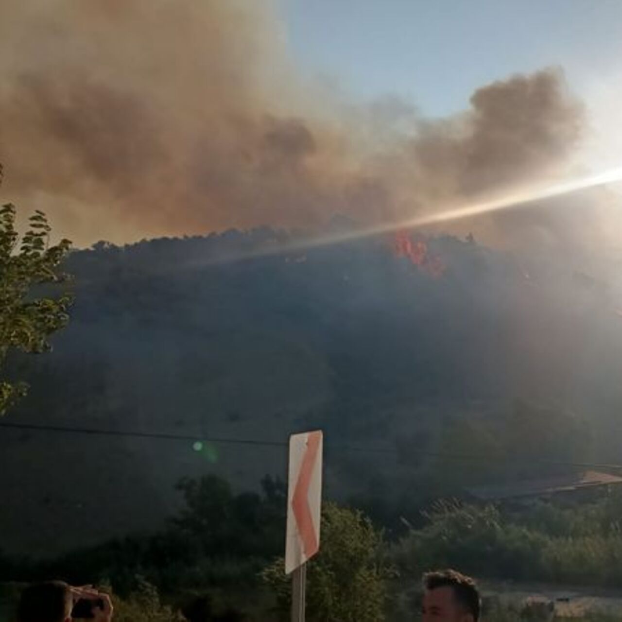 Hatay’da korkutan orman yangını!