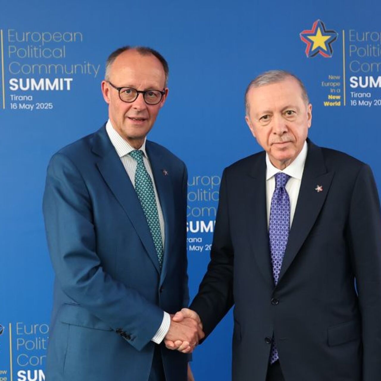 Cumhurbaşkanı Erdoğan, Almanya başbakanıyla görüştü