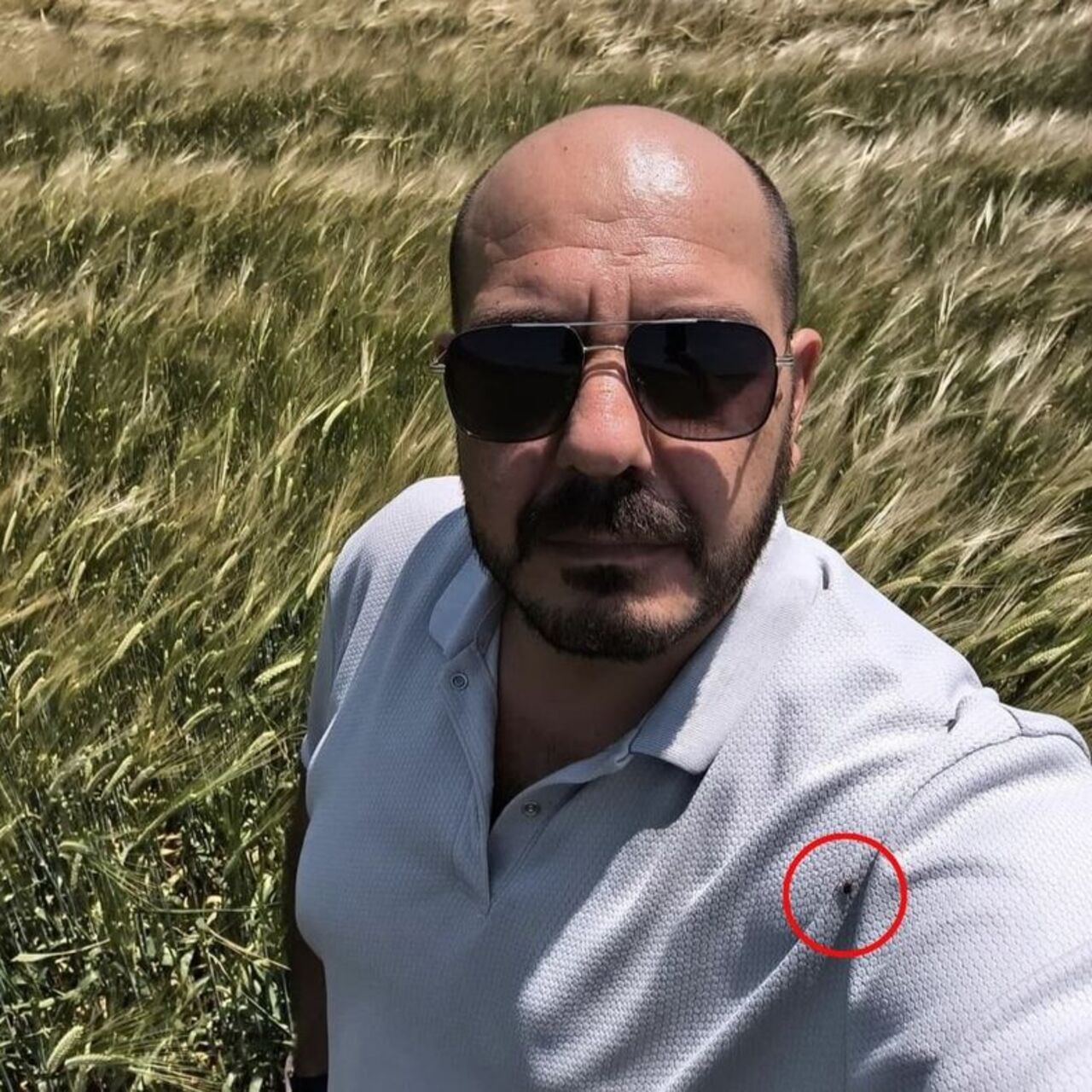 Selfi yaparken fark etti