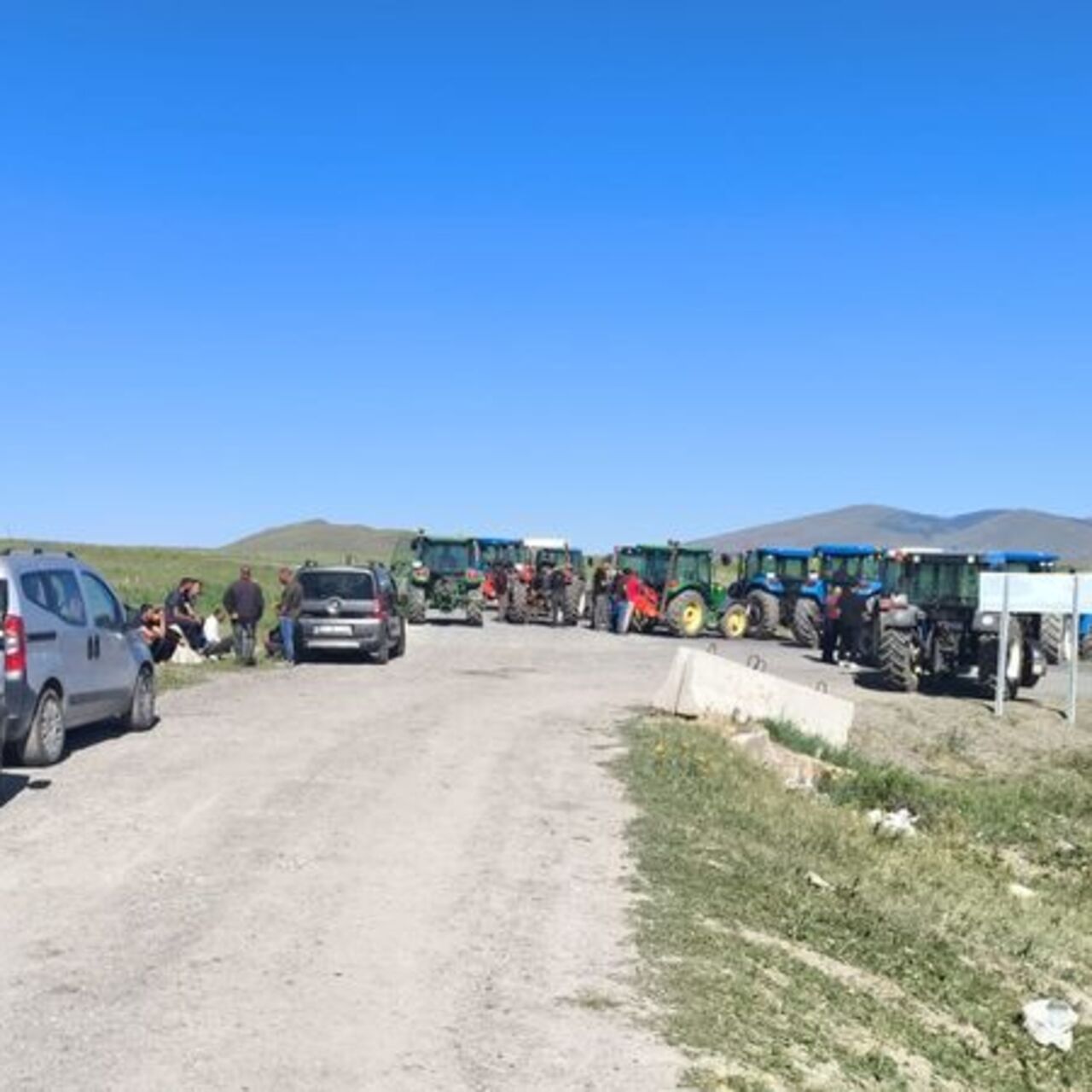 Kars’ta köylülerin “su” eylemi
