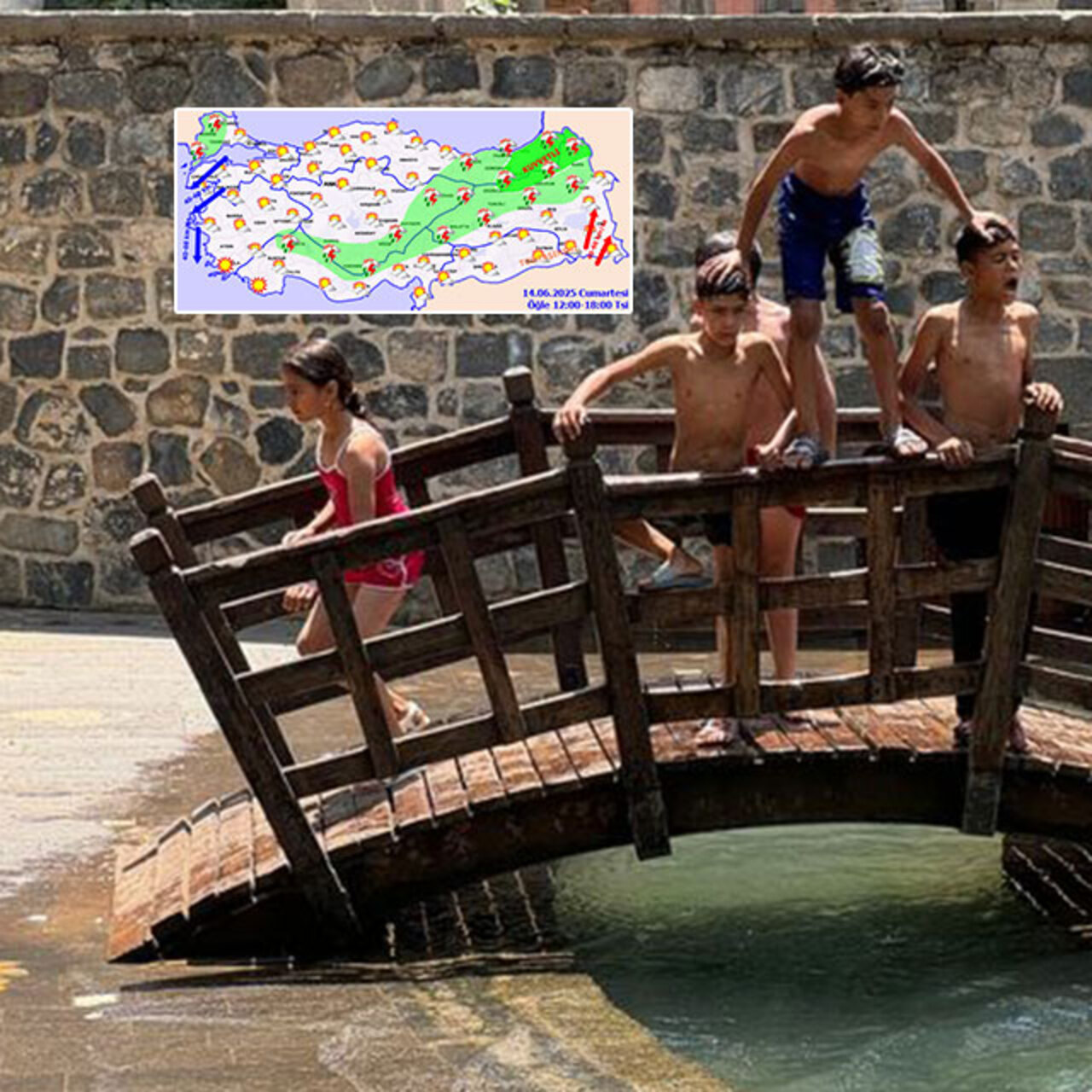 Rekor 40 derece ile Şanlıurfa’da… 5 bölgede sağanak! İllerimizde hava durumu!