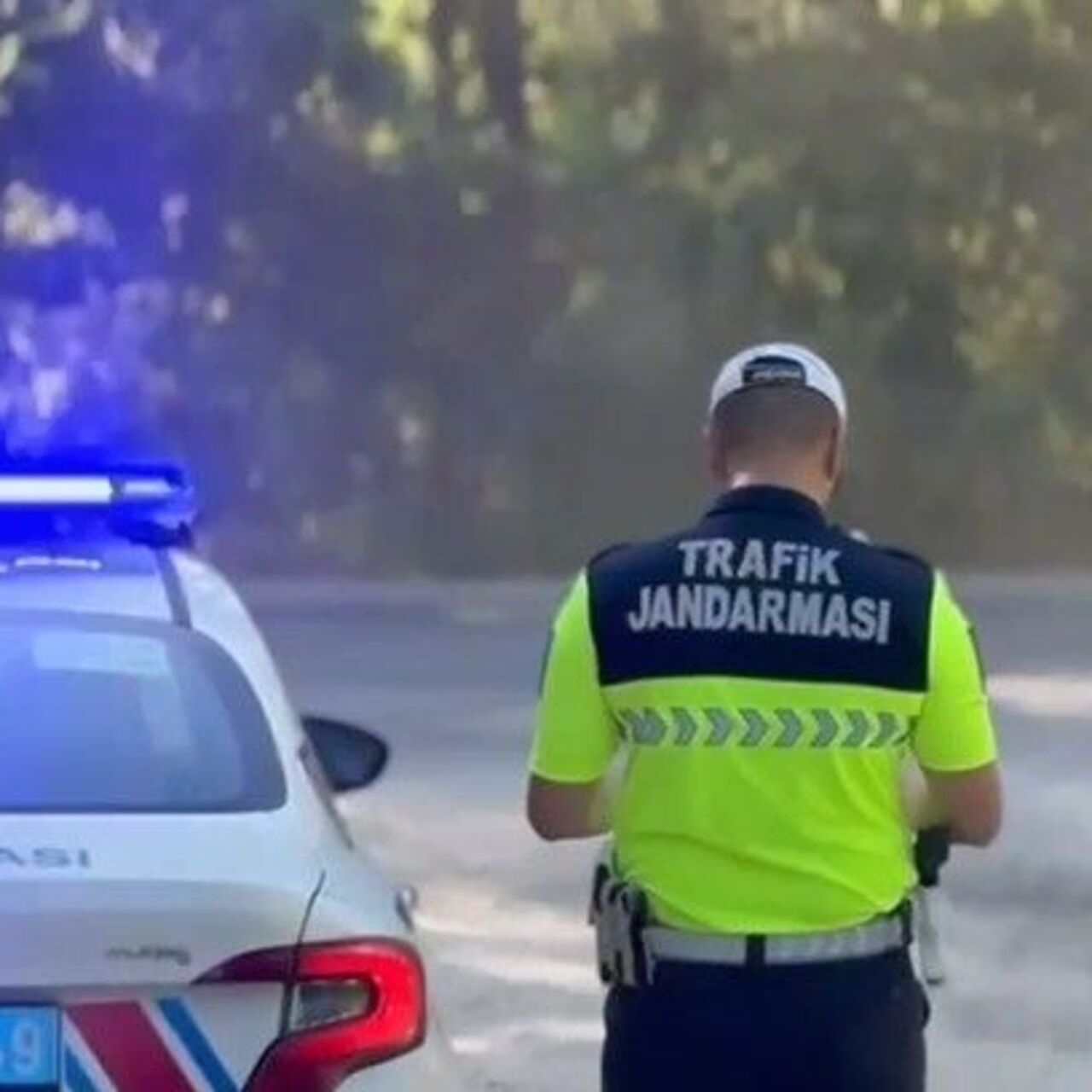 Bakan Yerlikaya kaza anını paylaştı!