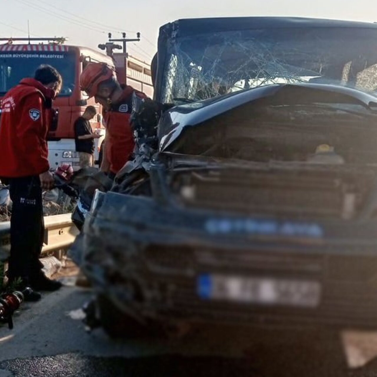 Balıkesir’de kaza: 1’i ağır 6 yaralı