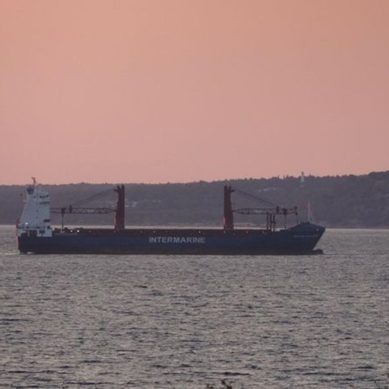 Çanakkale Boğazı’nda gemi yangını!