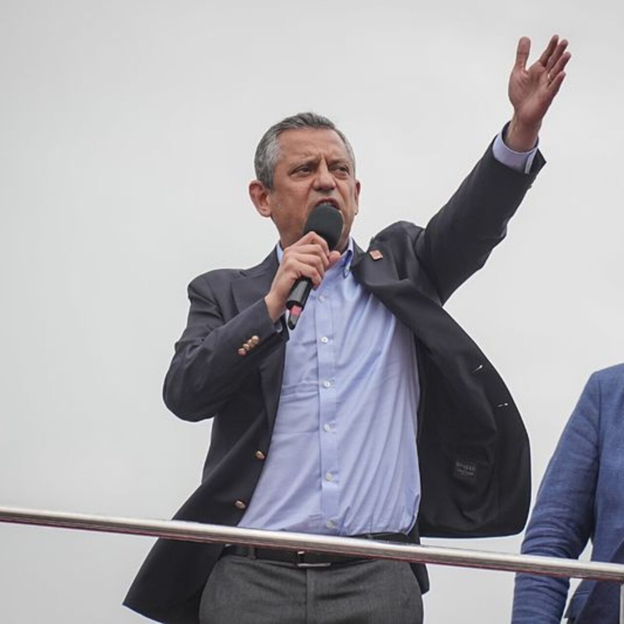 CHP lideri Özel Bayburt’ta konuşuyor