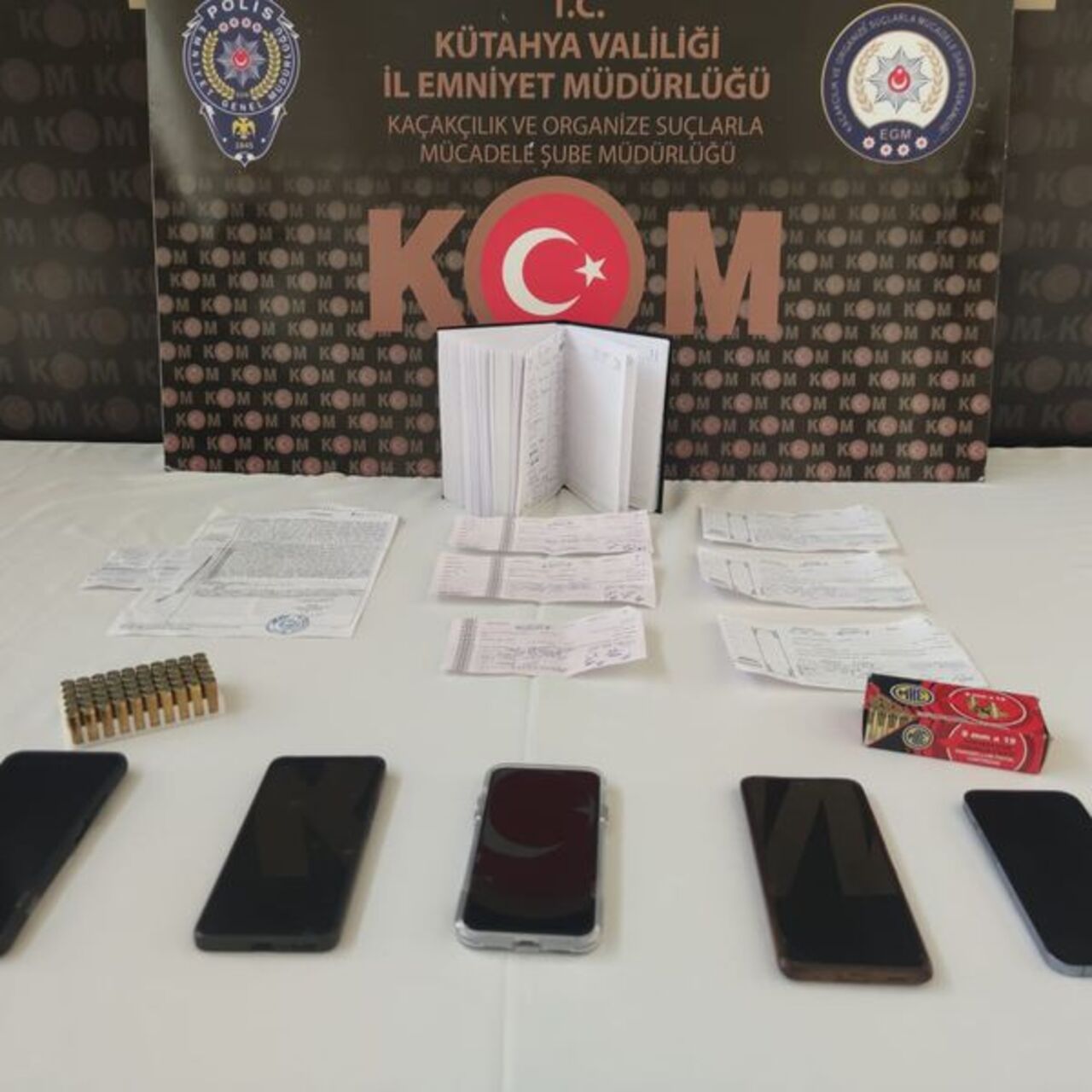 Kütahya’da tefecilik operasyonu: 6 gözaltı