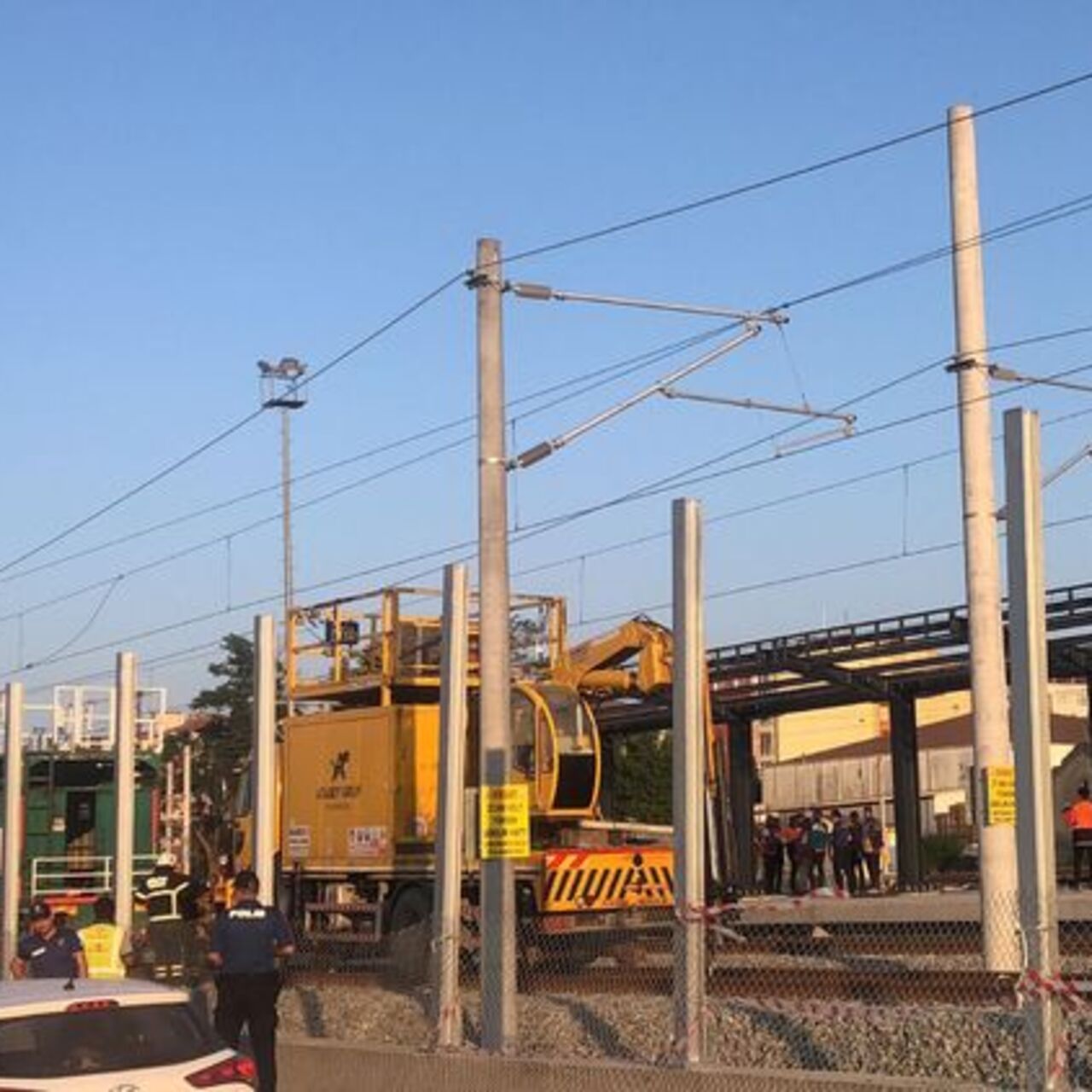 Elektrik akımına kapılan işçi yaralandı