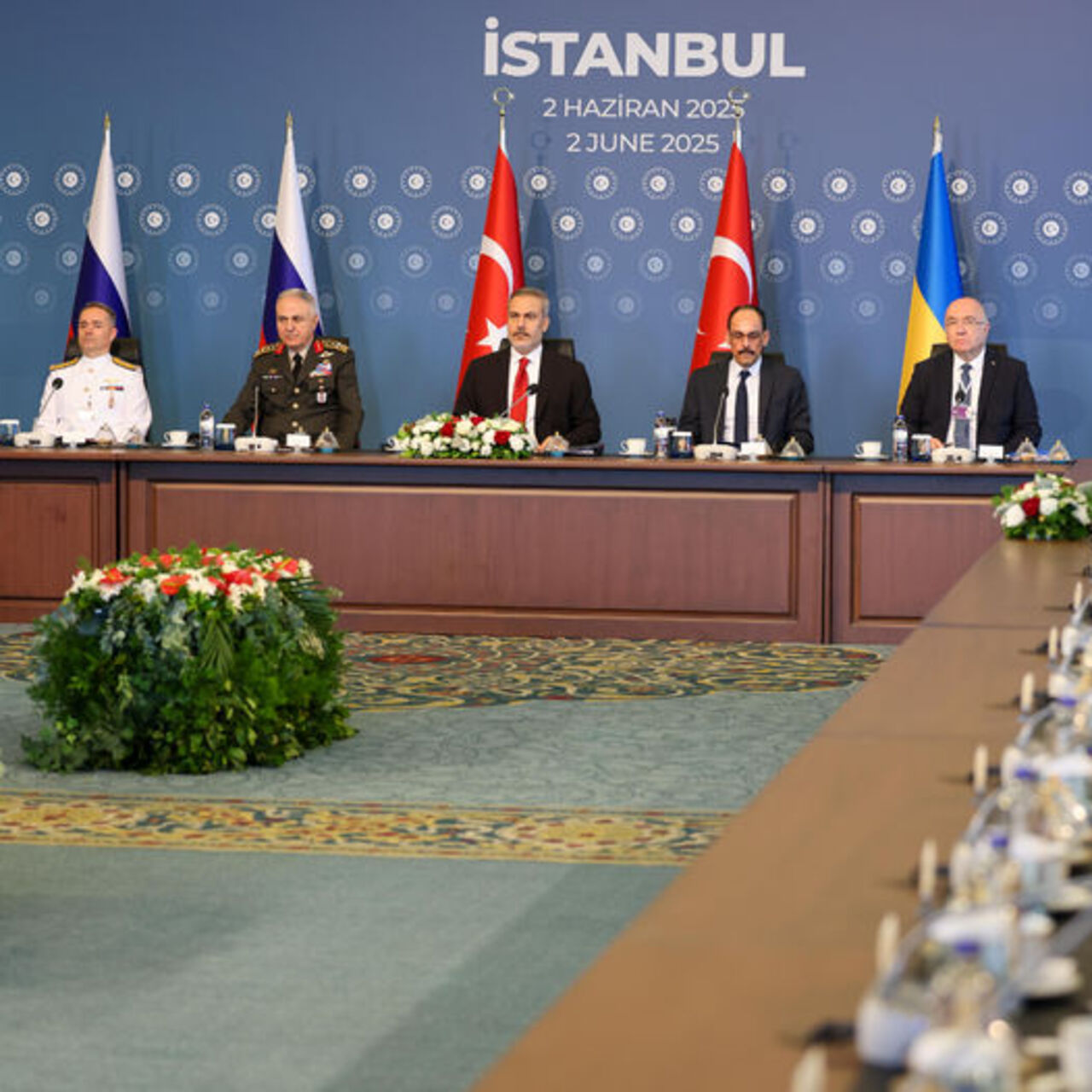 Rusya-Ukrayna heyetleri yeniden İstanbul’da görüştü