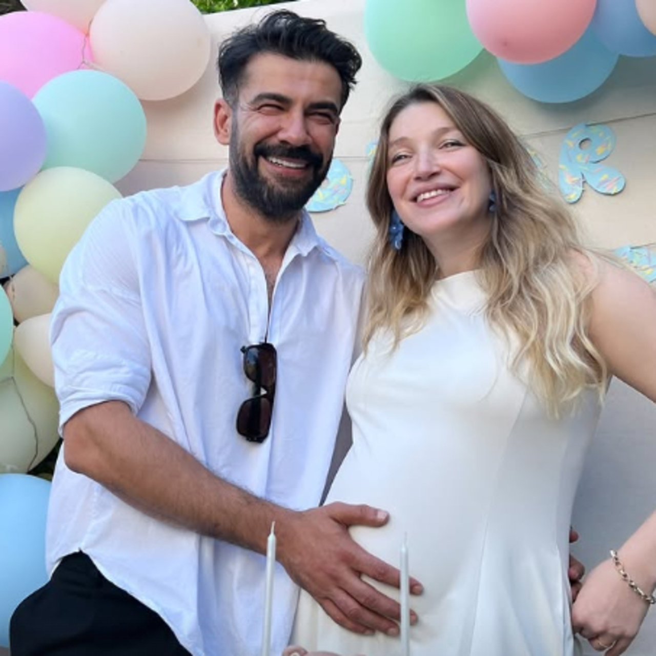 Baby shower partisi yaptılar
