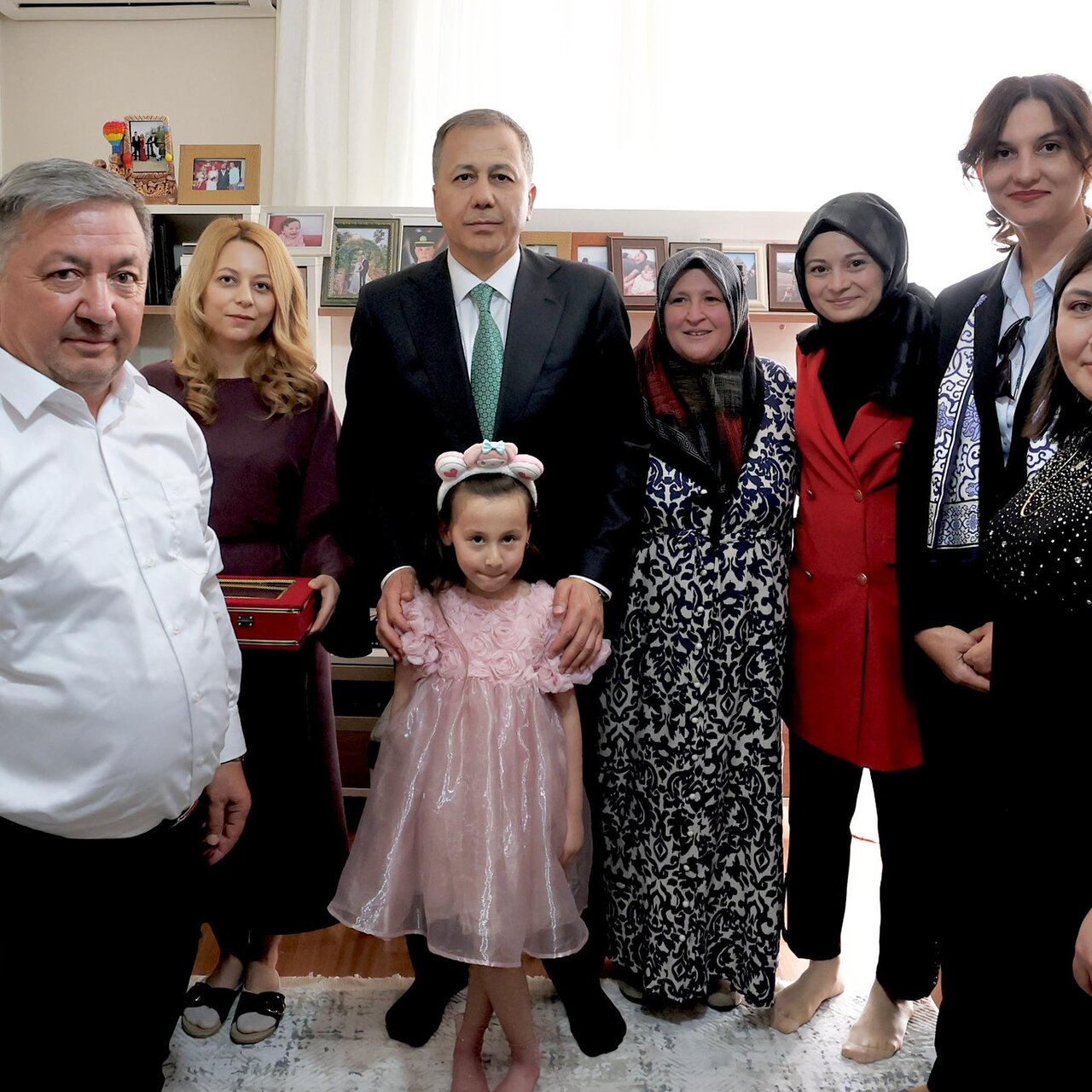 Konya’da şehit ailesine ziyaret