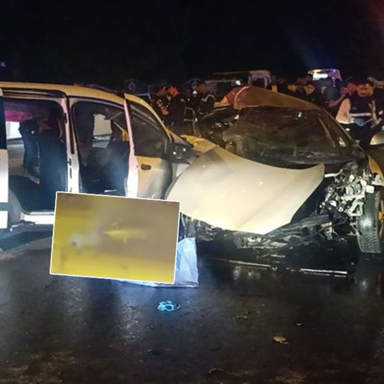 2’si çocuk, 5 kişi öldü! Katliam gibi kaza kamerada!