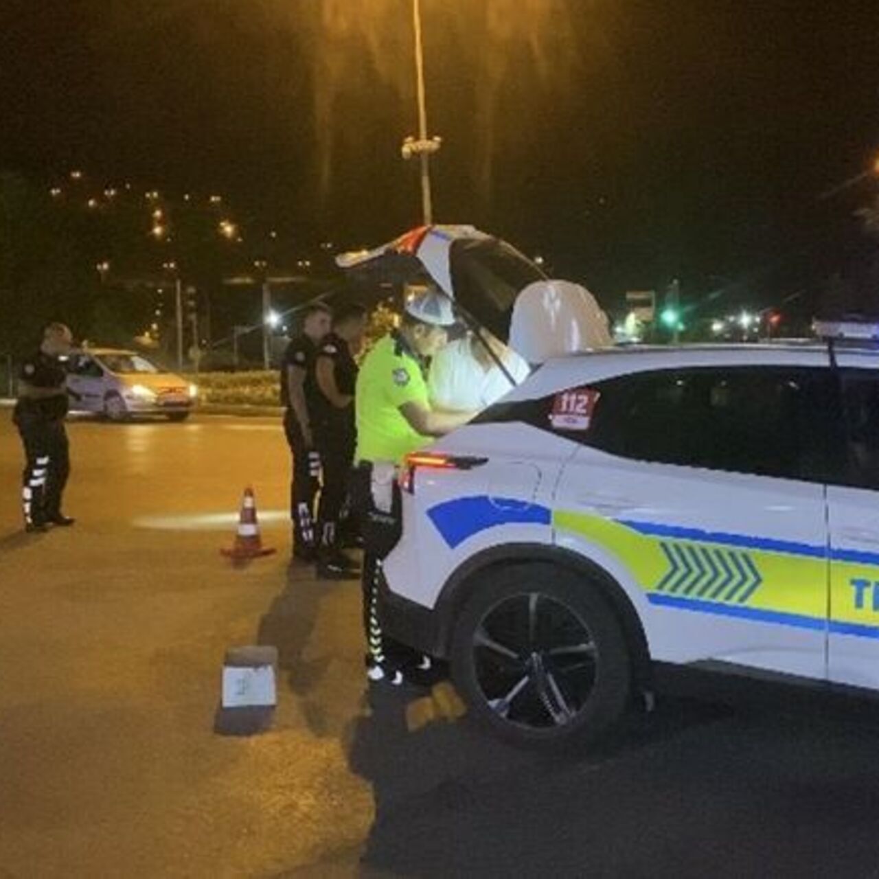 Aydın’da kaza: 2 polis yaralı