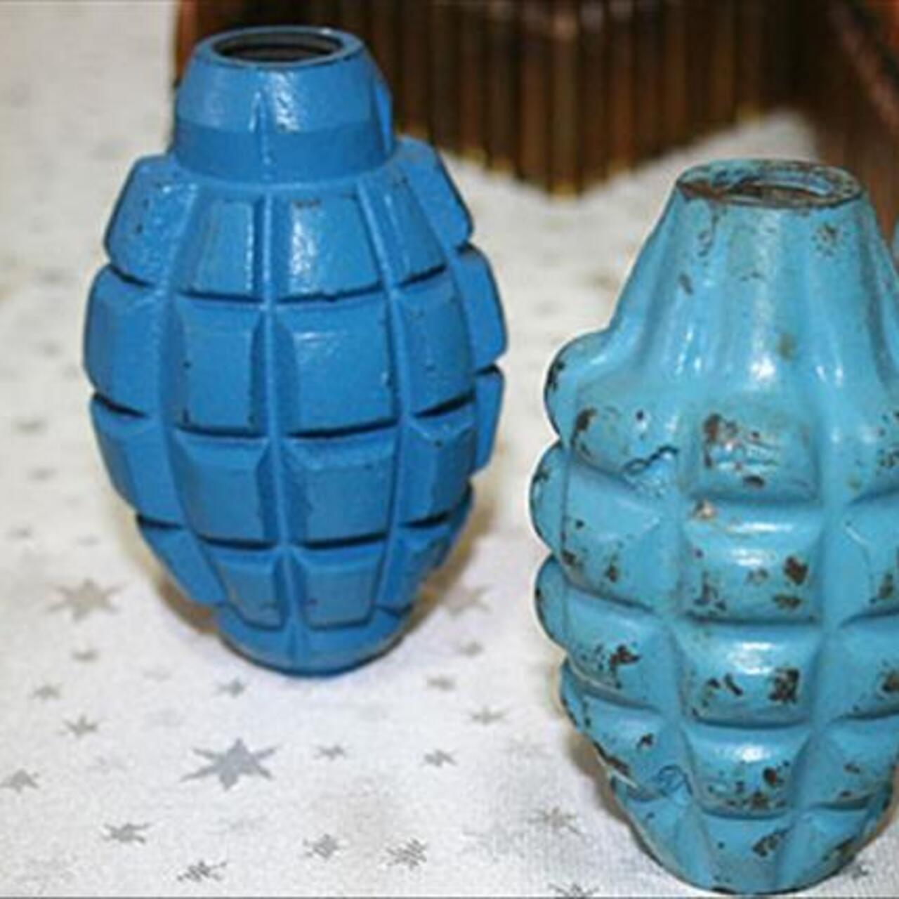 Kazı çalışmalarında el bombası bulundu