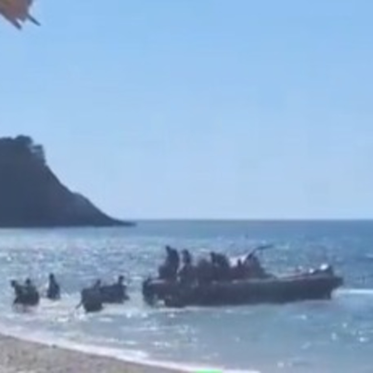 Samos Adası’nda dikkat çeken anlar!